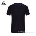 Hommes Slim Shirt Athletic Chemise Vierge Couture Col Sport